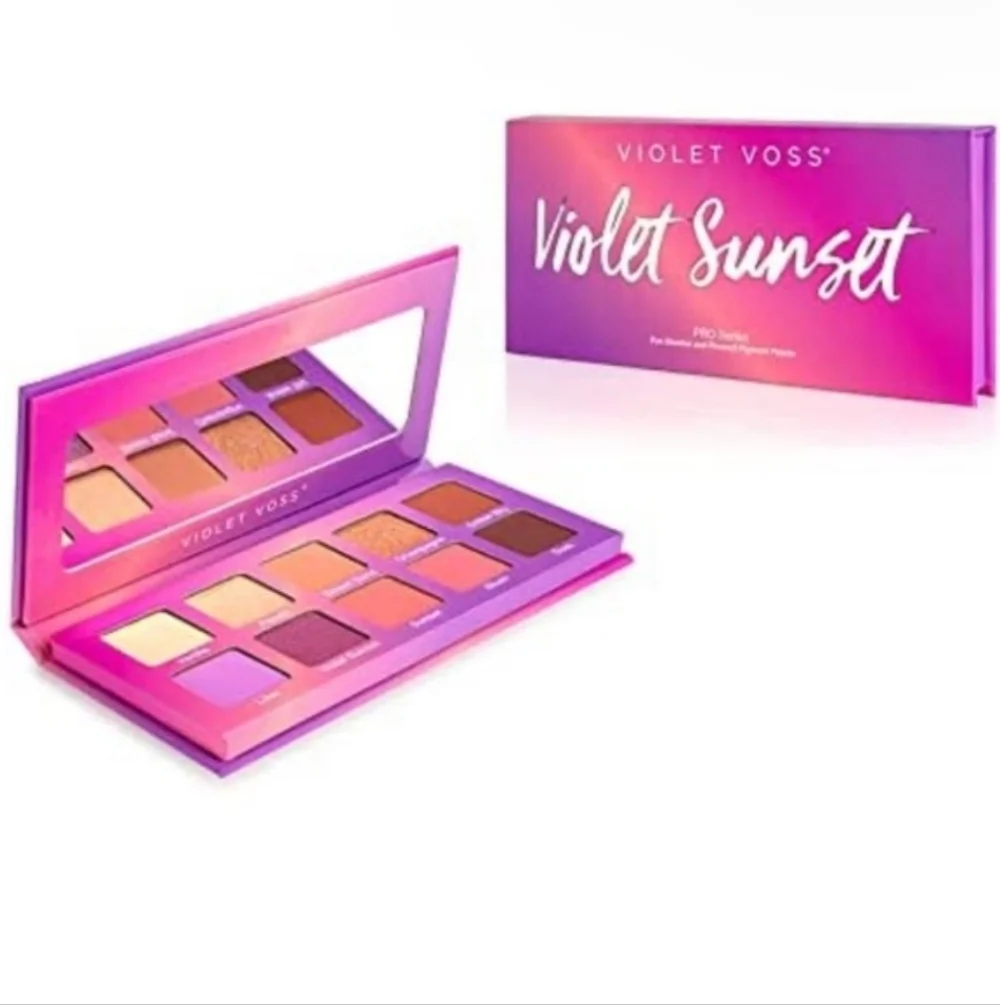 NIB Violet Voss Violet Sunset Pro Series Eye Shadow & Pressed Pigment Palette